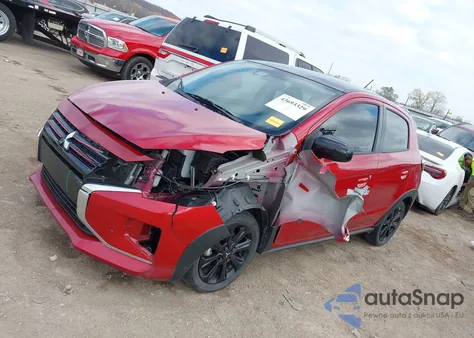 2024 Mitsubishi Mirage Black Edition/Ralliart/Se из США, поврежденный, VIN ML32AWHJ7RH004375